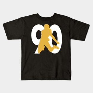 the number 90 tj watt 2 Kids T-Shirt